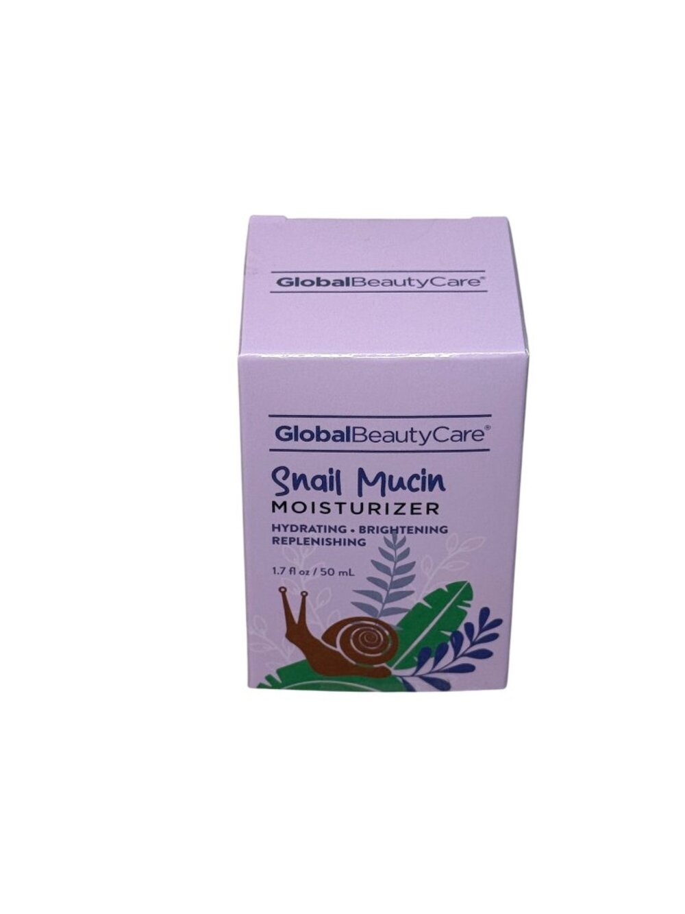 Global Beauty Care Snail Mucin Moisturizer Hydrating Face Cream 1.7 Oz